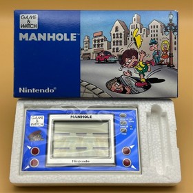 MANHOLE Nintendo Game & Watch NH-103 New Wide Series 1983 Mint in Box