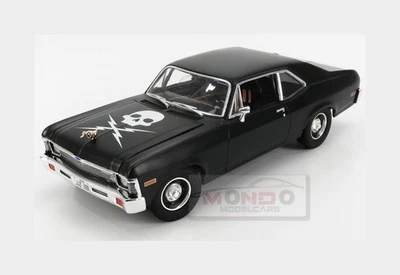1:18 GMP Chevrolet Nova Coupe 1971 Death Proof Movie Matt Black GMP18925 - Immagine 1 di 2