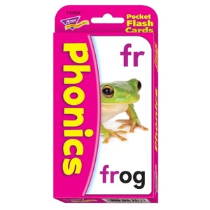 Trend Phonics Pocket Flash Cards, 3-1/8" x 5-1/4", 56 Count - Picture 1 of 4