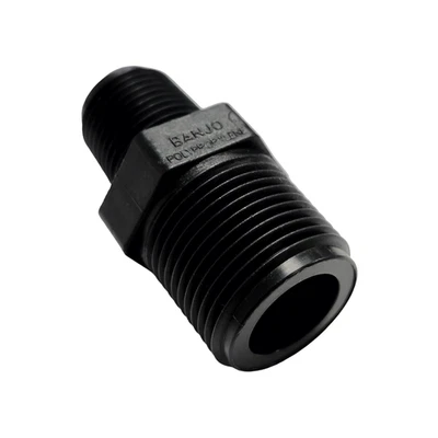 Banjo Poly Reducer Nipple Pipe Fitting 3/4" MNPT X 1/2" MNPT - RN075-050 - Image 1 of 4