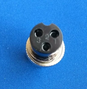 3 Way Circular Multipole 12mm Connector - Picture 1 of 3