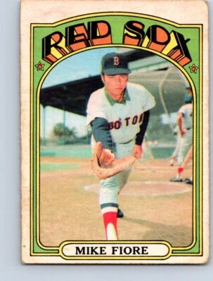 VINTAGE BASEBALL CARD OPC 1972 BOSTON RED SOX MIKE FIORE  NO42 - Image 1 of 2
