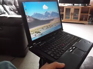 Portátil Thinkpad T61 2,2 GHz Core 2 Duo 3 GB RAM 160 GB HDD DVD - ¡Linux Sistema operativo como nuevo!! - Imagen 1 de 17
