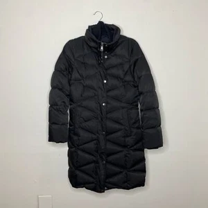 Andrew Marc Long Winter Coat - women’s size small - Black Cold Weather Jacket - Picture 1 of 12