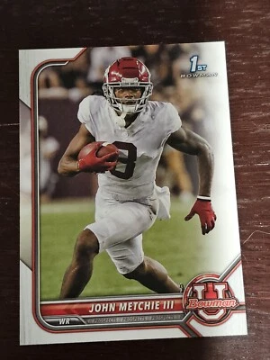 2021-22 Bowman University #47 John Metchie III - Image 1 of 2
