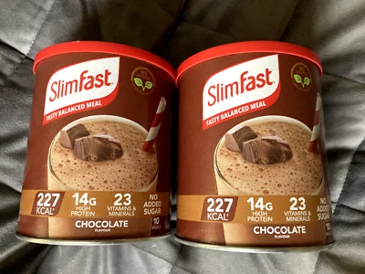BN/SEALED-2x365 g SlimFast (milk)shake meal replacement/weight loss/diet/powder - Image 1 of 4