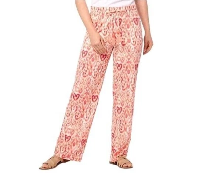 Pantalón de playa Belle Beach by Kim Gravel Tall Cabana tejido Santorini XST A643848 Foto 1 de 4