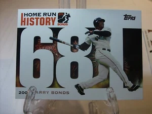 2006 Topps Barry Bonds Home Run History #BB681 Barry Bonds (90568) - Picture 1 of 2