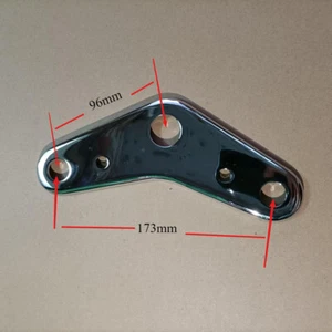 Chrome Iron Top Tripple Clamp For Honda Monkey Z50 Z50A Z50J Gorilla Skyteam Z50 - Picture 1 of 3