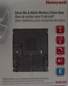 Honeywell RCWL35N Mix & Match Decor Wireless Door Chime Base - Picture 1 of 1