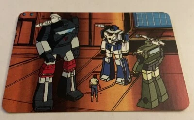 Vintage 1985 Hasbro Transformers Trading Cards Series 1 Autobots Decepticon #123 - Image 1 of 2