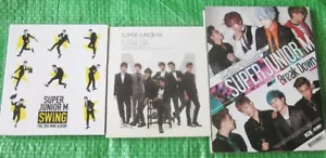 SUPER JUNIOR M CD ALBUM Lot of 3 Korea Press K-POP EUNHYUK DONGHAE HENRY KYUHYUN - Picture 1 of 3