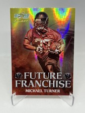 2008 Score Select Future Franchise Gold Zone /50 Michael Turner #14 Falcons