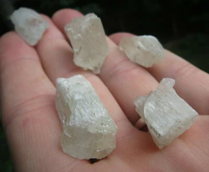 GOLD KUNZITE GORGEOUS RARE NATURAL DIVINE LOVE VIBRATION CRYSTAL LOT PAKISTAN - Picture 1 of 11