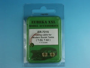 ER-7215, Cable de remolque para tanques soviéticos modernos (T-54, T-55, T-62, Eureka XXL, 1/72 - Imagen 1 de 2