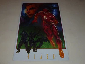 VINTAGE THE FLASH POSTER DC COMICS 1993 22 x 34 SUPER HEROES VINTAGE - Picture 1 of 5