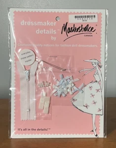 Masterstroke 11.5 inch Fashion Doll Sewing Couturier Notions & Pattern Sew VTG - Picture 1 of 2
