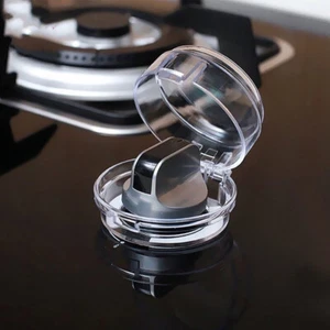 2 Pcs Baby Safety Oven Lock Lid Gas Stove Knob Covers Home Kitchen Switch*eh - Picture 1 of 11