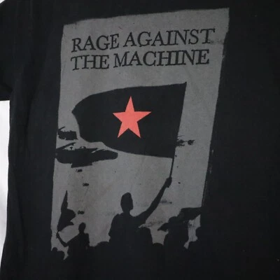 Camiseta Rage Against The Machine Band Vintage Bay Island Etiqueta Grande  Foto 1 de 4