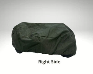 Dnepr Ural Zundapp Polyester Full Cover Sidecar Right Side Khaki Dark Green - Picture 1 of 3