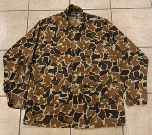 Vintage Men's Large SafTBak Frogskin Camouflage Lightweight Hunting Jacket - Picture 1 of 4