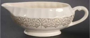 Limoges-American Le Fleur Rouge Gravy Boat With 22K Gold Accents Hard To Find - Picture 1 of 18