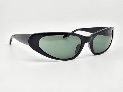 Gafas de sol Ray-Ban B&L W1924 XVAR marco negro G-15 lentes de vidrio verde ojo de gato 55 mm Foto 1 de 4