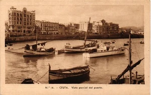 Ceuta Antigua Postal Antiguo Puerto Barcos Barcos (363b) - Imagen 1 de 2