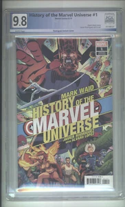 HISTORY OF THE MARVEL UNIVERSE #1 - PGX 9.8  GALACTUS  COVER "RODRIGUEZ COVER " - Picture 1 of 2