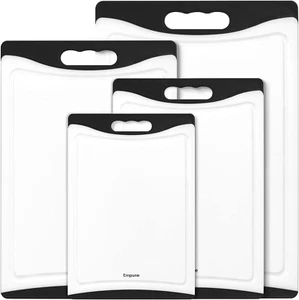 Cutting Boards for Kitchen Set of 4 Plastic Chopping Board New Cutting Board Set - Picture 1 of 12