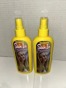 Lemon Fresh” Sun In”Hair Lightener 2 Bottles 4.7 Oz. Each. Alcohol Free - Picture 1 of 2