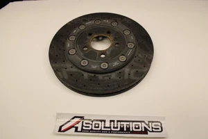 Rotor de freno de cerámica de carbono 15-18 Lamborghini Huracan LP610-4 RL FABRICANTE DE EQUIPOS ORIGINALES *DAÑOS* - Imagen 1 de 10