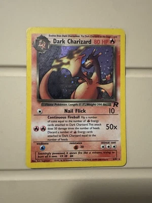 Pokemon Dark Charizard 4/82 Team Rocket Holo (very Good MP) - Image 1 of 4