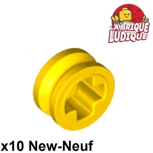 Lego Technic 10X Bush Cushion Ring 1/2 Smooth Yellow 4265C New - Picture 1 of 1