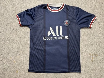 Camiseta Paris Saint-Germain Hombre Pequeña Azul Marino Fútbol Messi 30 PSG Ooredoo Accor Foto 1 de 4