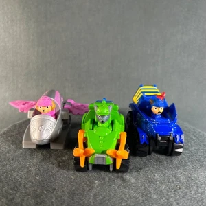 Paw Patrol True Metal Dino Rescue Diecast Vehicle Lot Chase Rocky Skye - Picture 1 of 8