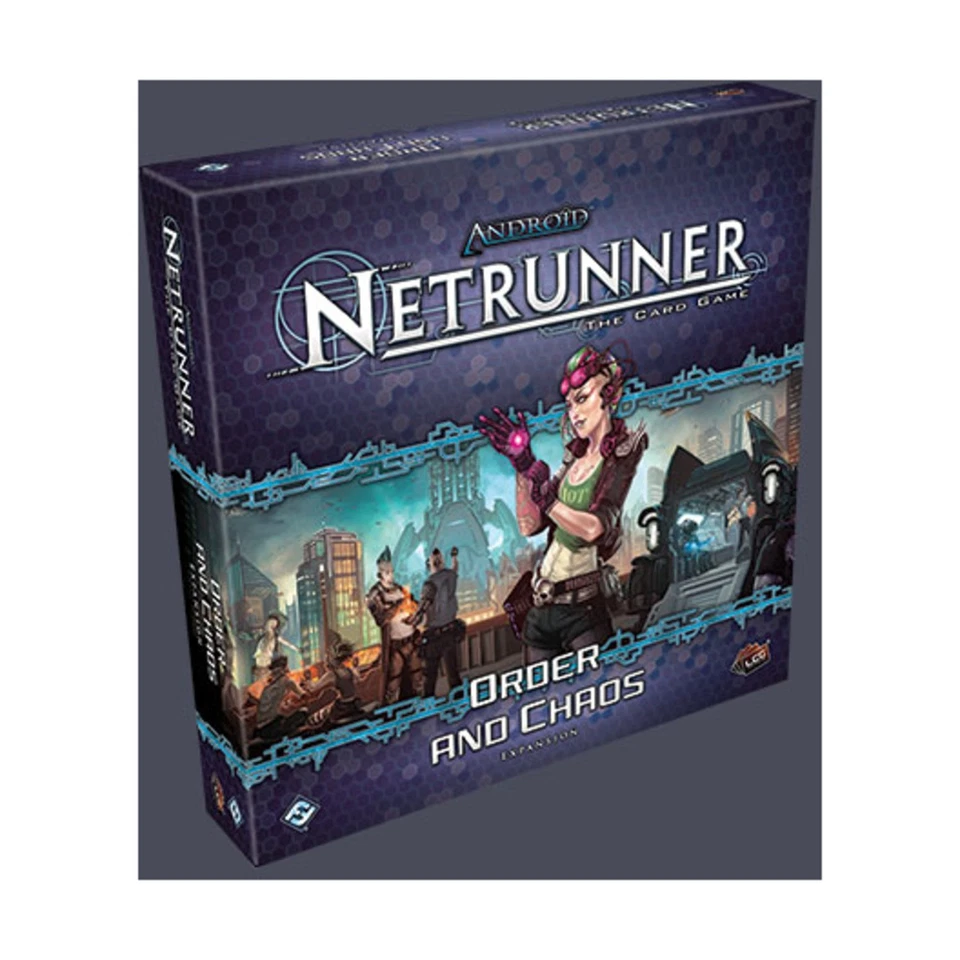 FFG Android Netrunner LCG Orden Y Caos Caja De Expansión SW (Nuevo) - Imagen 1 de 1
