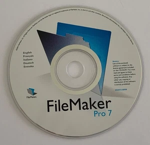 File Maker Pro 7 CD-ROM Software User's Guide - No Registration - Picture 1 of 1