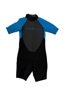 Traje de neopreno O’Neill Reactor para niños surf azul negro talla 8 buen estado - Imagen 1 de 14