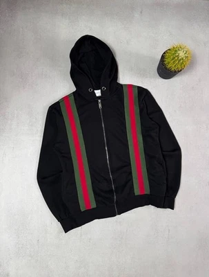 Sudadera con Capucha Gucci Negra Para Hombre Talla S Lujo Foto 1 de 4