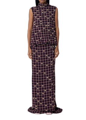 Vestido Largo Adornado DRIES VAN NOTEN Nuevo y Auténtico Foto 1 de 2