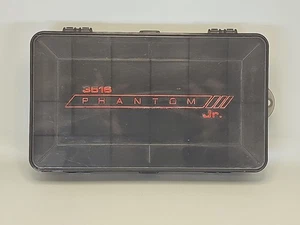 Vintage Plano Phantom Jr. 3516 Tackle Box Organizer Smoke Gray - Picture 1 of 8