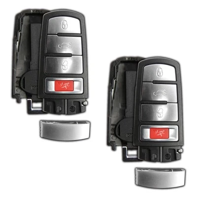 2 for 2006 2007 2008 2009 2010 VW Passat Remote Shell Case Car Key Fob Cover Foto 1 de 2