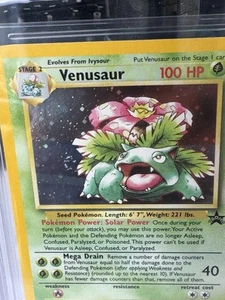 1999-02 WOTC BLACK STAR PROMO VENUSAUR #13 STRATEGY GUIDE BGS 8.5 NM-MT+ - Bild 1 von 13