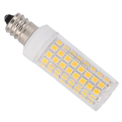 E17 Bulb LED Corn Lamp 1000LM 102LED Dimmable Light Bulb For Chandelier Ceiling - Image 1 of 4