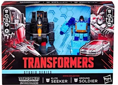 Transformers Studio Series Figure Deluxe Class - Elite Seeker & Ground Soldier - Image 1 of 3