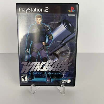 WinBack: Covert Operations (Sony PlayStation 2, 2001) PS2 Complete CIB W/ Reg - Image 1 of 4