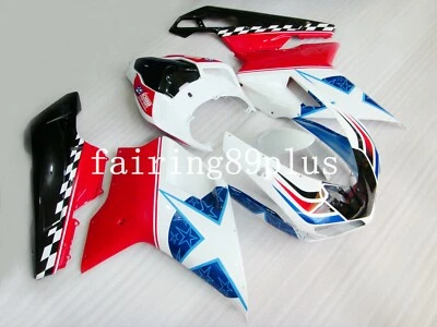 White Red Black HEYDEN ABS Injection Fairing Kit Fit for 2007-2011 Ducati 1098 - Изображение 1 из 4
