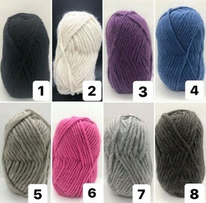 100 % Schurwolle, 45gr.,alle Farben,freie Auswahl,uni, KEIN FILZ - Bild 1 von 15