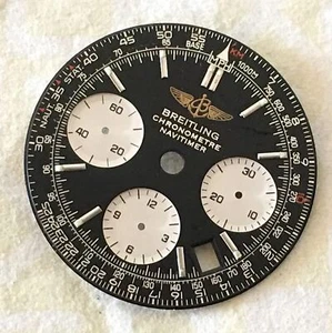 BREITLING CHRONOMETRE NAVITIMER BLACK DIAL 100% GENUINE #W1332 BOX9 - Picture 1 of 10